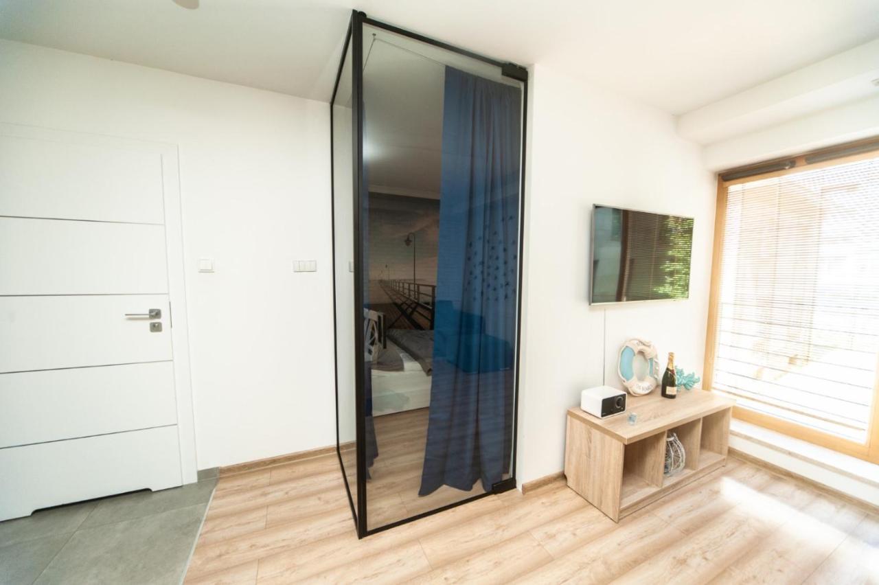 Blue Apartment In Vibrant Heart Of Gdynia Exterior foto