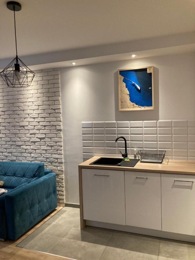 Blue Apartment In Vibrant Heart Of Gdynia Exterior foto
